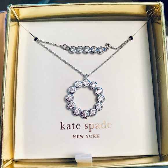 Kate Spade Jewelry - 🆕 Kate Spade Full Circle Pendant 2 Necklace Set